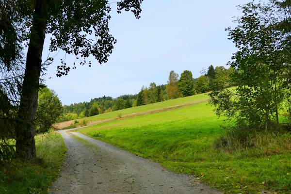 Wanderweg Mauth Bayerischer Wald, Nähe Reschbach