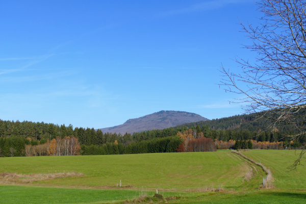 Bayerischer Wald - Aussicht auf Falkenstein bei Zwiesel