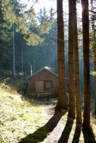 Wandern im Bayerischen Wald bei Zwiesel.